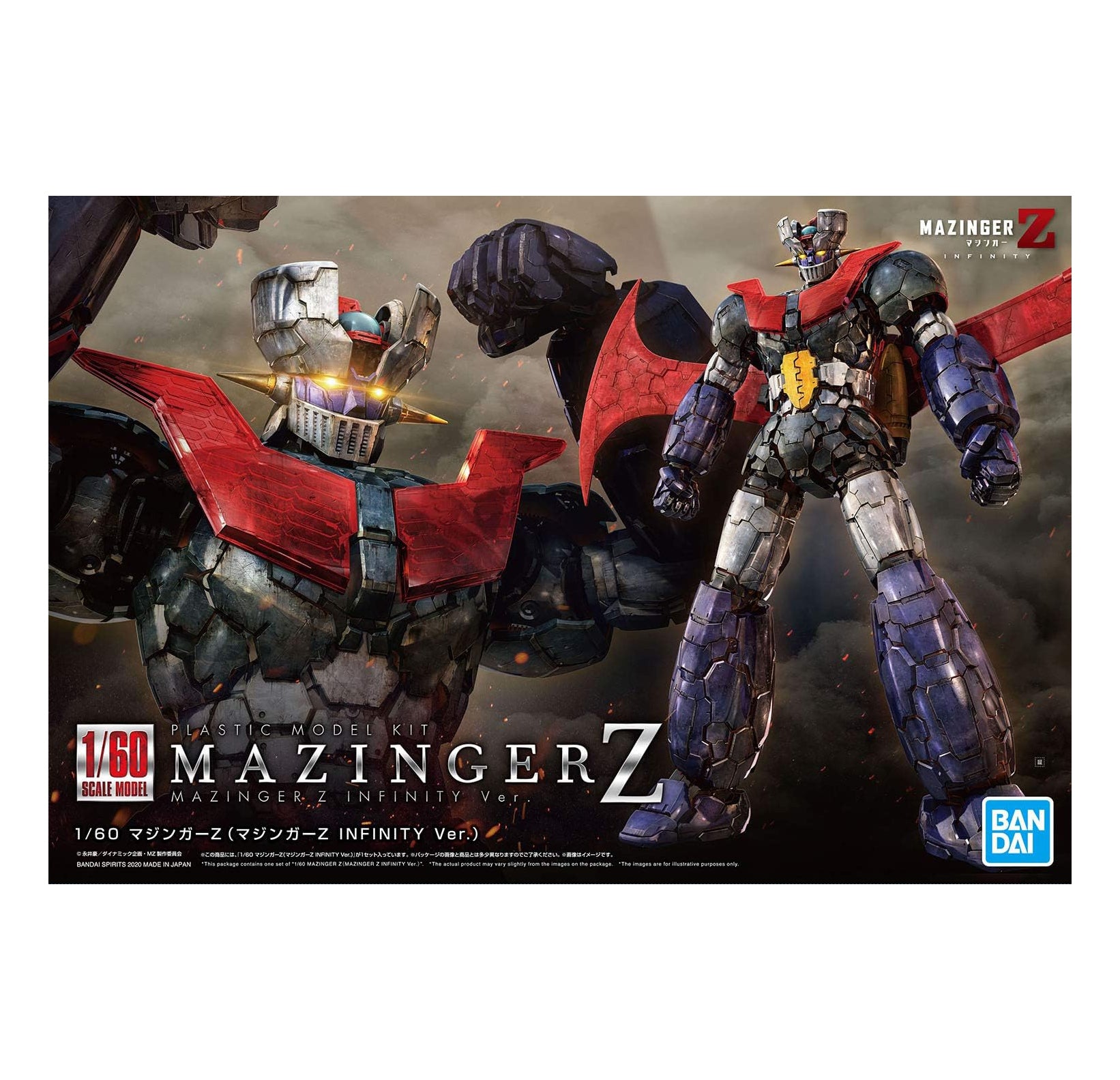 Bandai Hobby - 1/60 Mazinger Z Infinity - Mazinger Z (Infinity Ver.) Model Kit