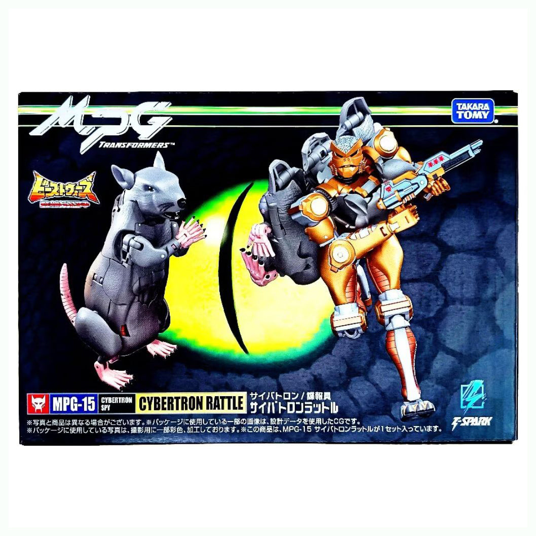 T-SPARK Transformers Masterpiece G Series MPG-15 Cybertron Rattle Action Figure