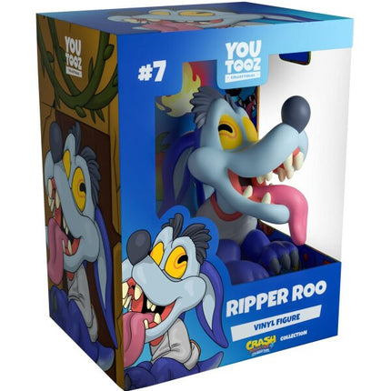 Ripper Roo 3.6" inch Vinyl Figure, Collectible Ripper Roo Figure from Crash Bandicoot