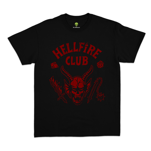 Be Different's Stranger Things, Hellfire Club T-Shirt