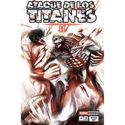 Attack on Titan Vol 11 (PANINI) "Spanish Edition" Paperback