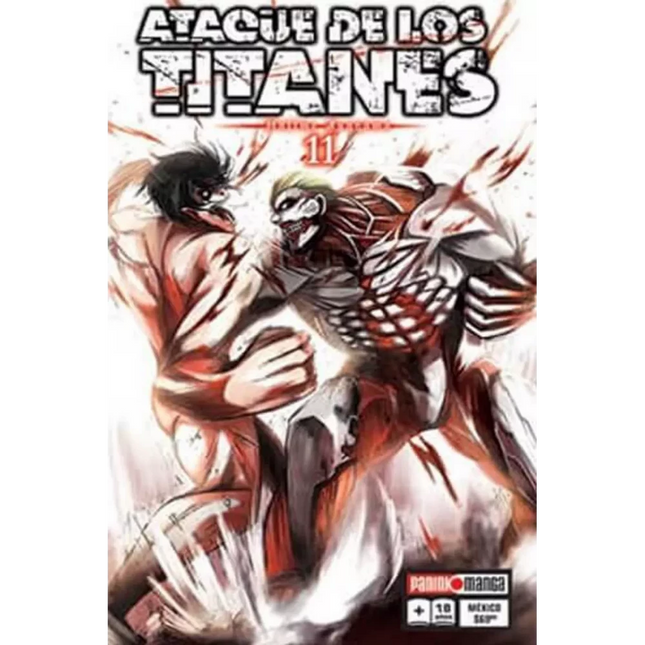 Attack on Titan Vol 11 (PANINI) "Spanish Edition" Paperback