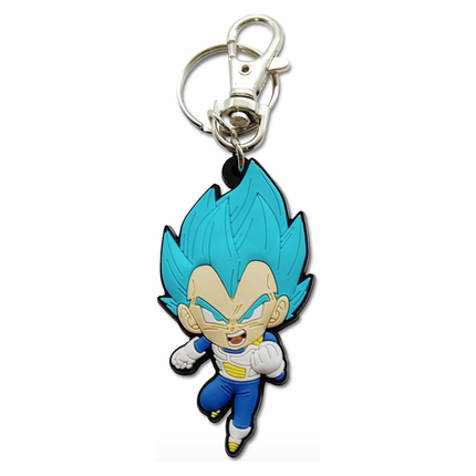 Dragon Ball Super: Vegeta SSJ Blue Battle PVC Keychain