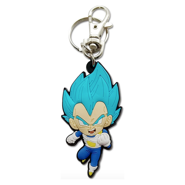 Dragon Ball Super: Vegeta SSJ Blue Battle PVC Keychain