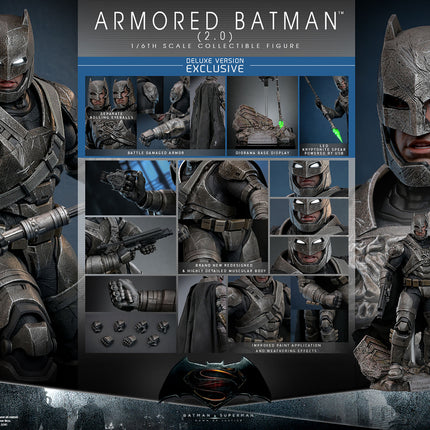Armored Batman (2.0) (Deluxe Version) Sixth Scale Figure (MMS743D63)