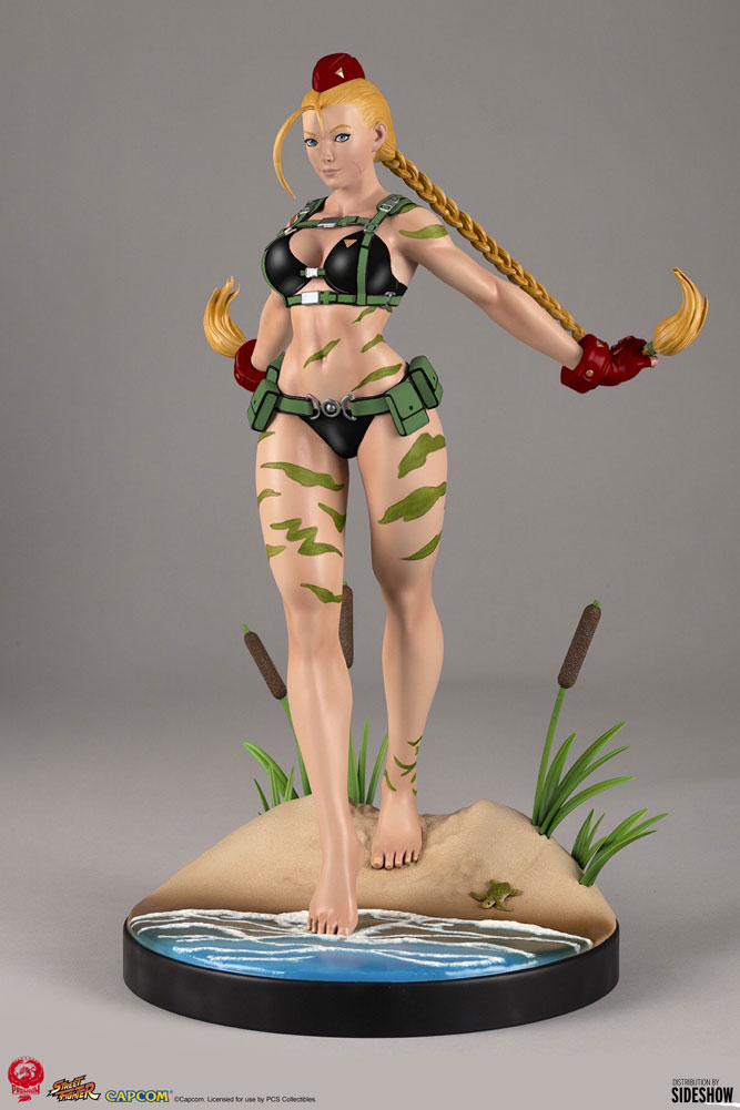 Cammy Seaon Pass 1:4 Scale Statue (Green Swimsuit)