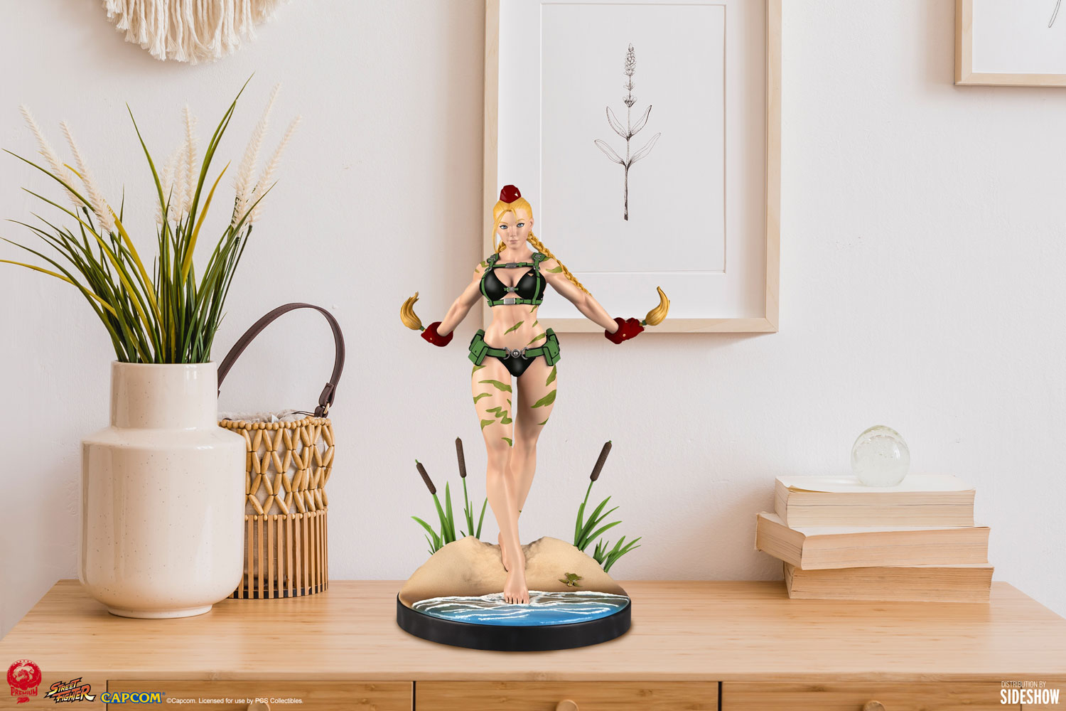 Cammy Seaon Pass 1:4 Scale Statue (Green Swimsuit)
