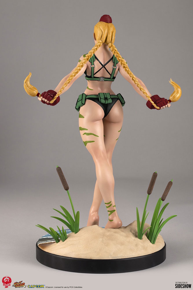 Cammy Seaon Pass 1:4 Scale Statue (Green Swimsuit)