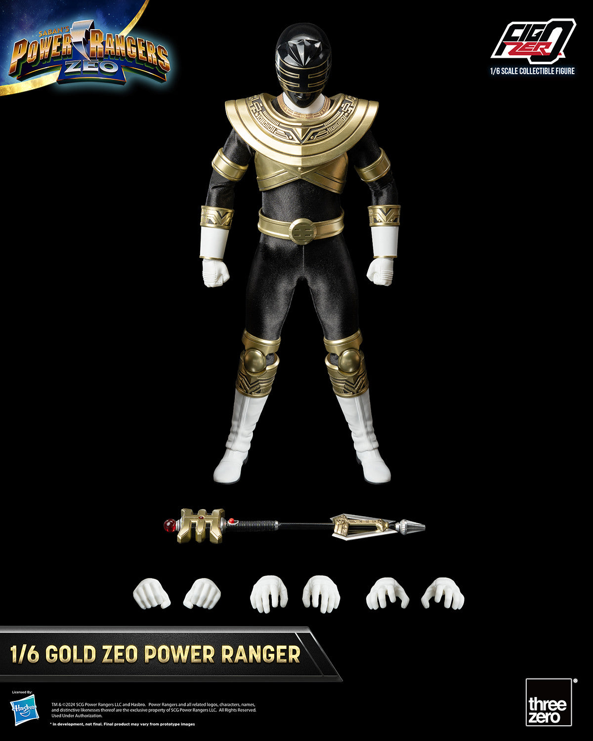 Gold Zeo Ranger Sixth Scale Figure (PRE-ORDER)