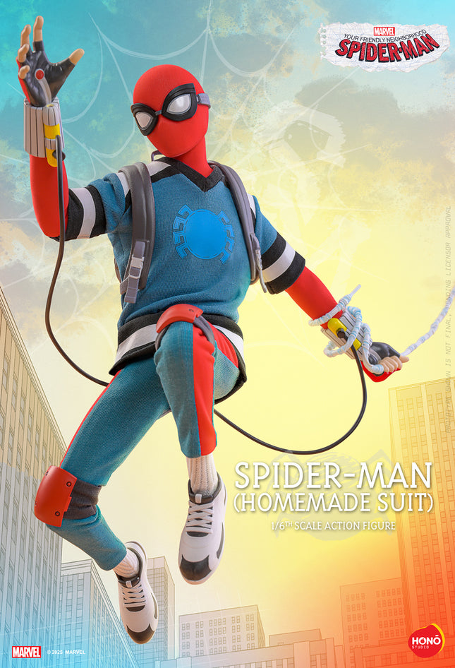 Your Friendly Neighborhood Spider-man (HomeMade Suit) Sixth Action Figure Scale Figure (PRE-ORDER)