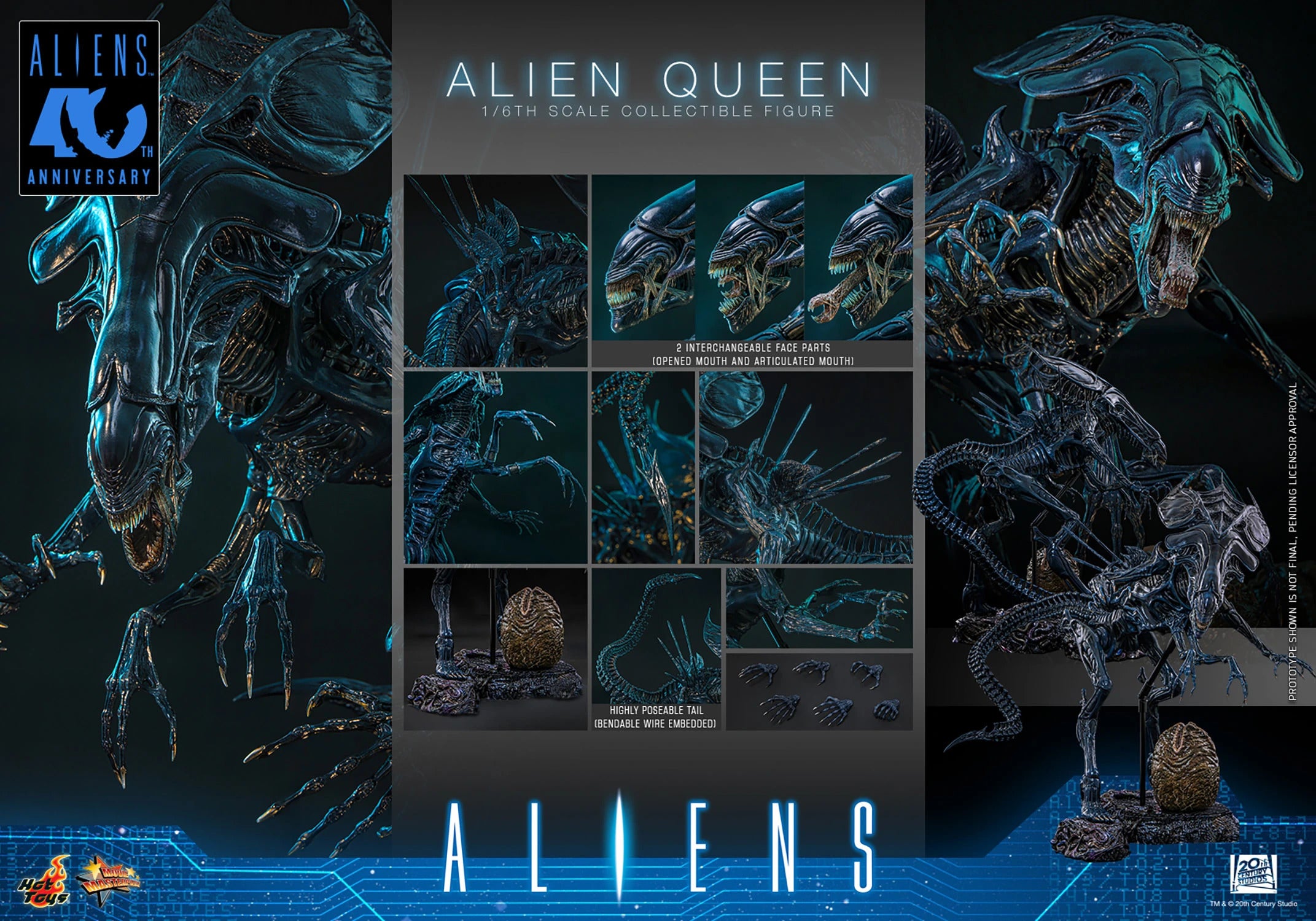 ALIENS: Alien Queen Sixth Scale Figure (PRE-ORDER)