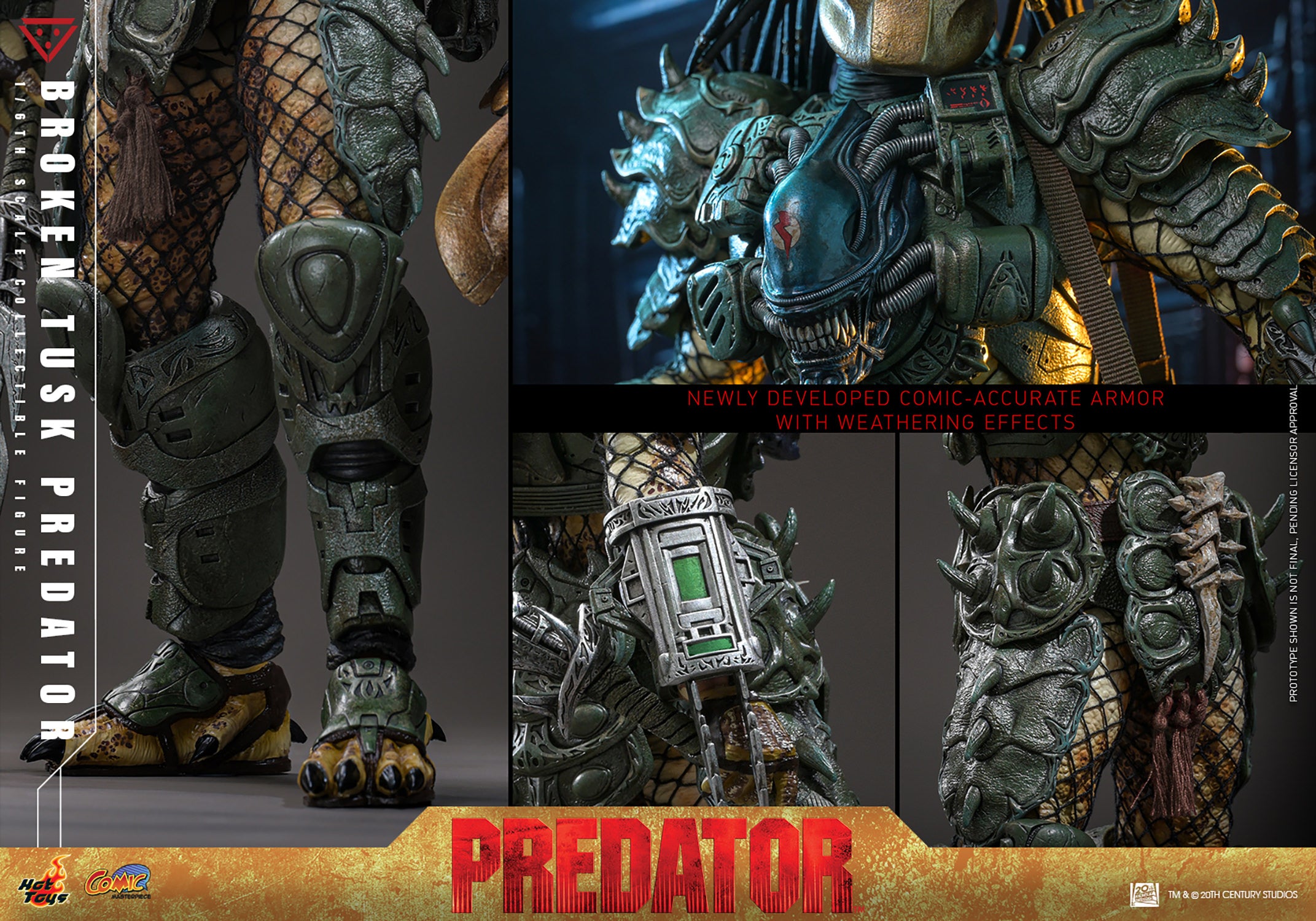 Broken Tusk Predator Sixth Scale Figure (PRE-ORDER)