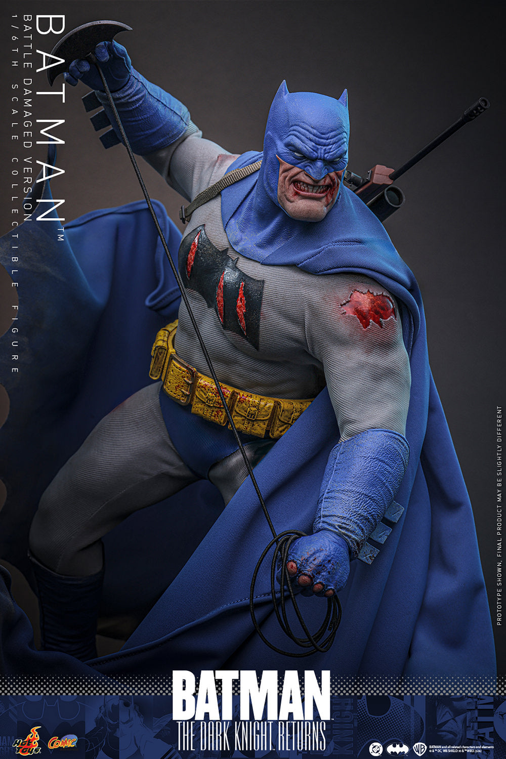 Batman DKR (Battle Damage Ver.) Sixth Scale Figure (PRE-ORDER)