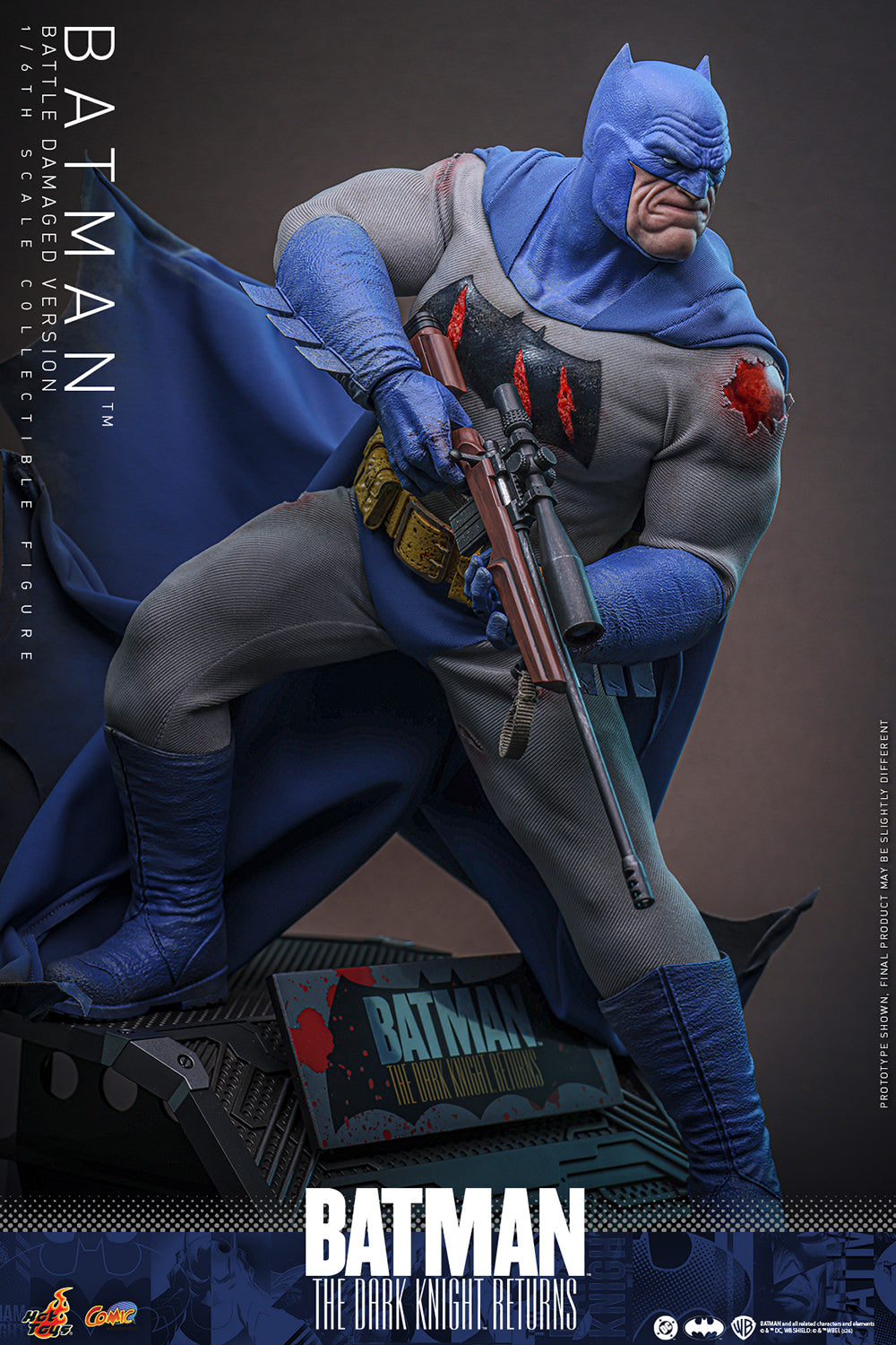 Batman DKR (Battle Damage Ver.) Sixth Scale Figure (PRE-ORDER)