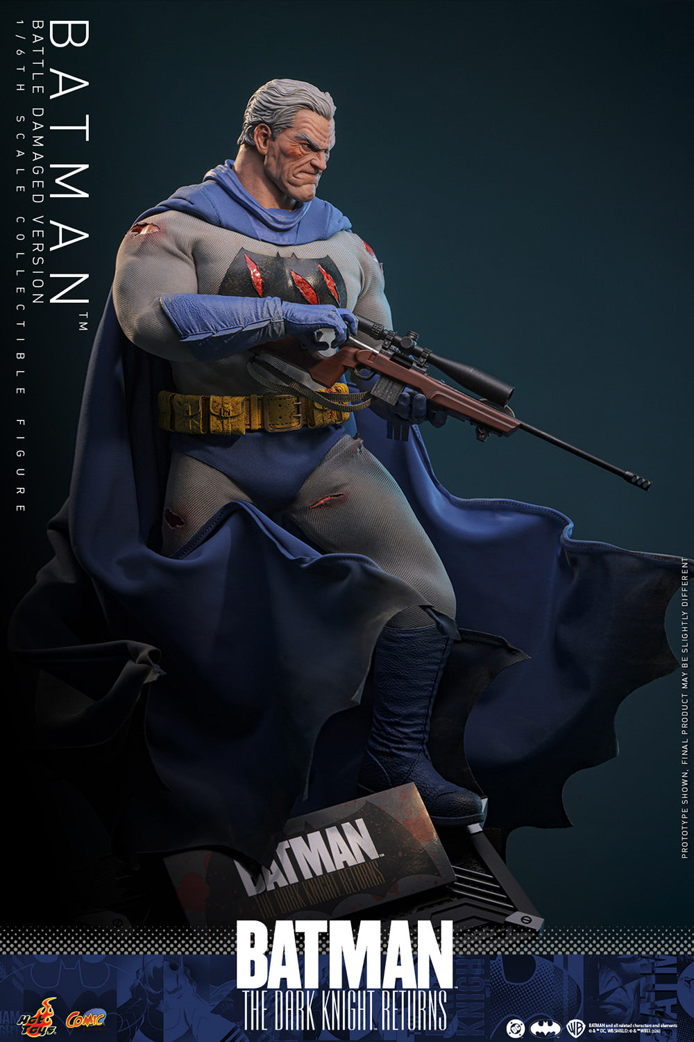 Batman DKR (Battle Damage Ver.) Sixth Scale Figure (PRE-ORDER)
