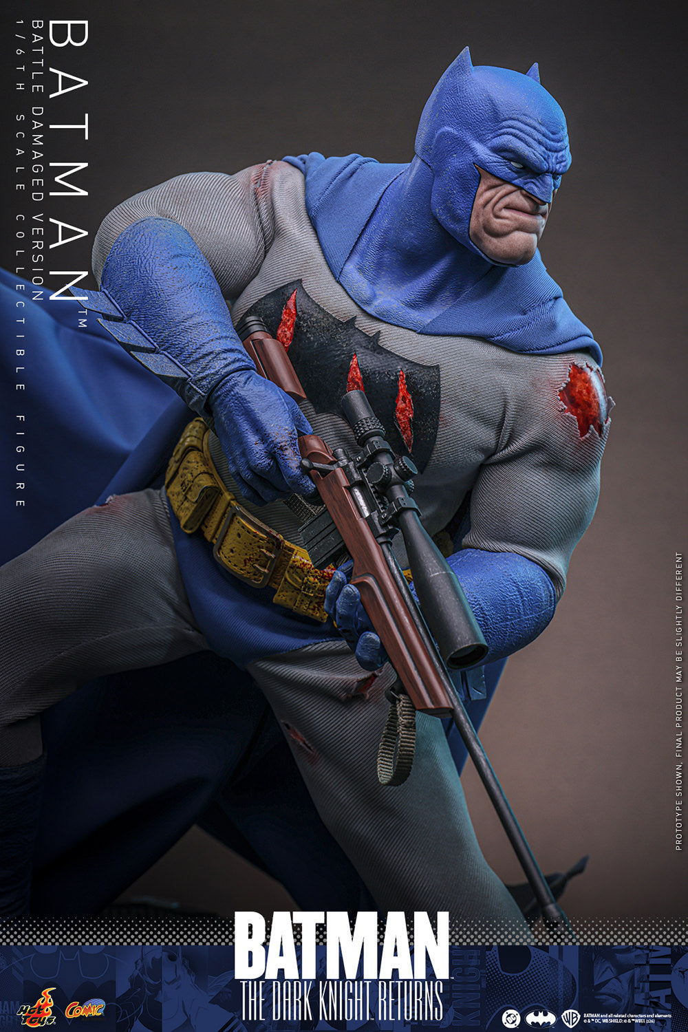 Batman DKR (Battle Damage Ver.) Sixth Scale Figure (PRE-ORDER)