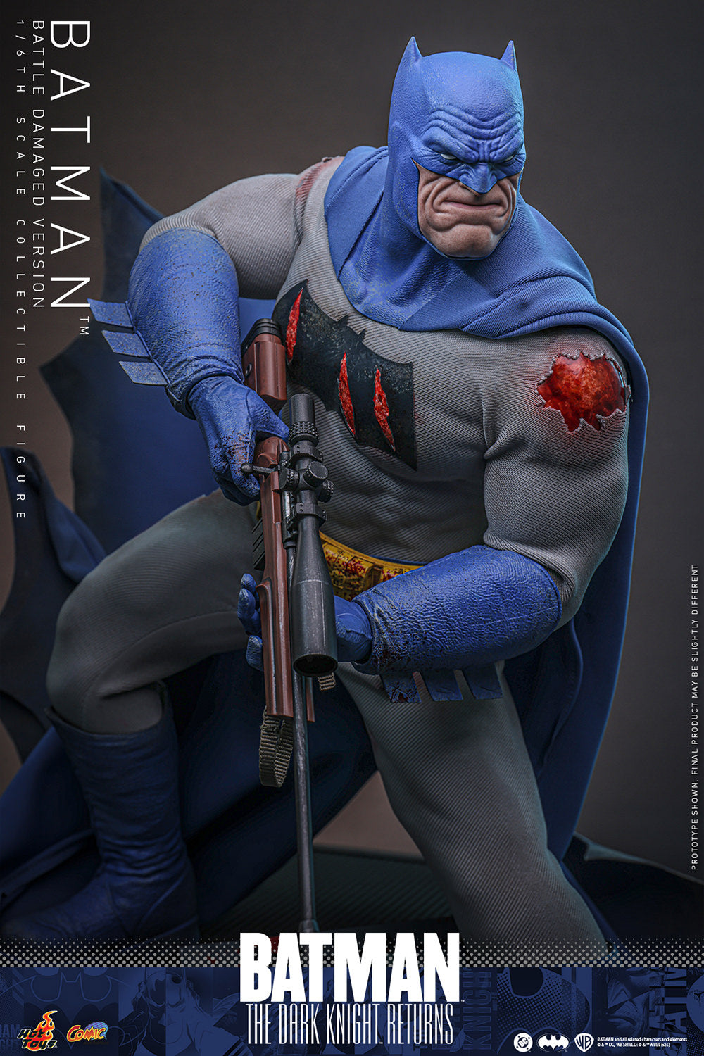 Batman DKR (Battle Damage Ver.) Sixth Scale Figure (PRE-ORDER)