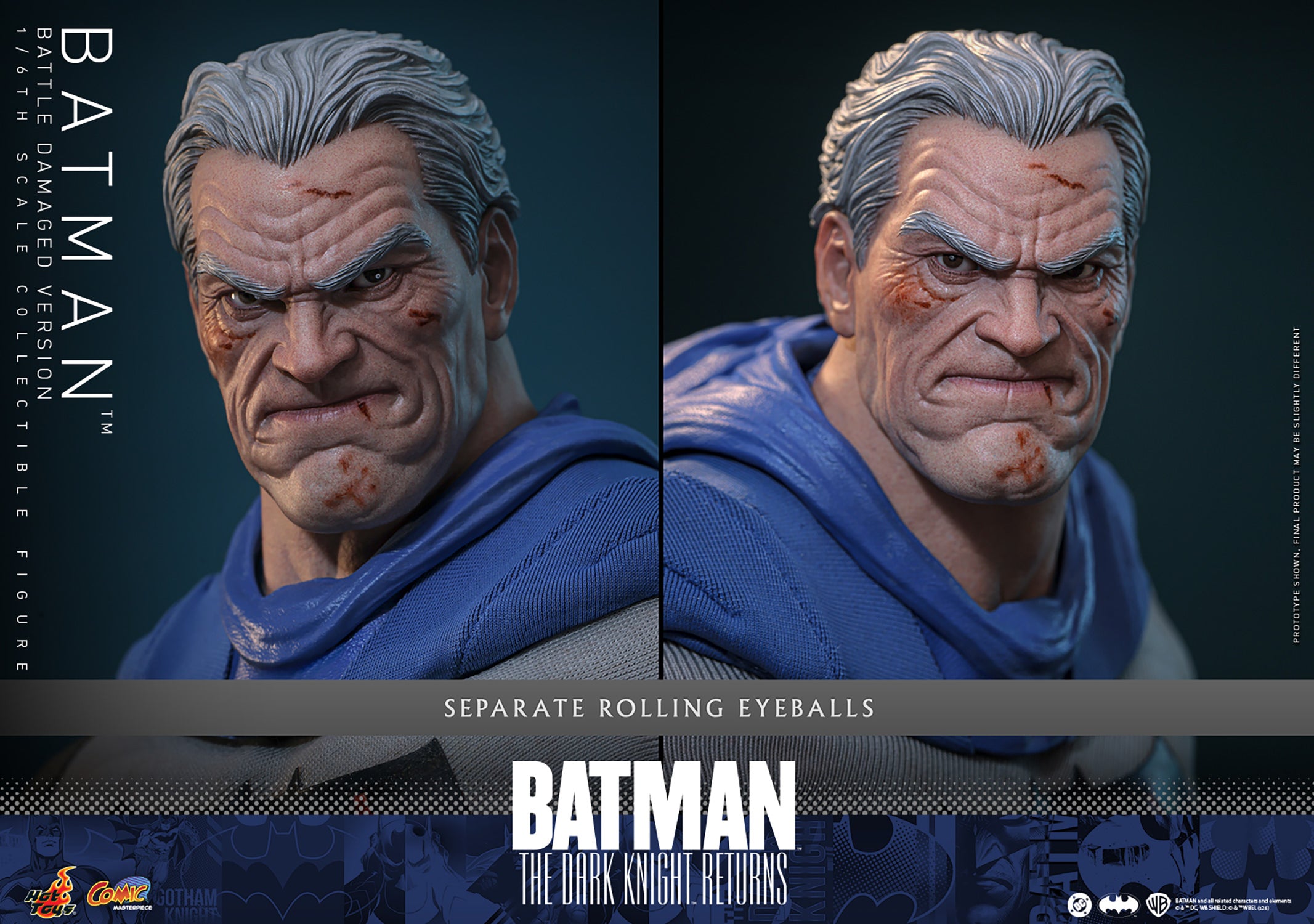 Batman DKR (Battle Damage Ver.) Sixth Scale Figure (PRE-ORDER)