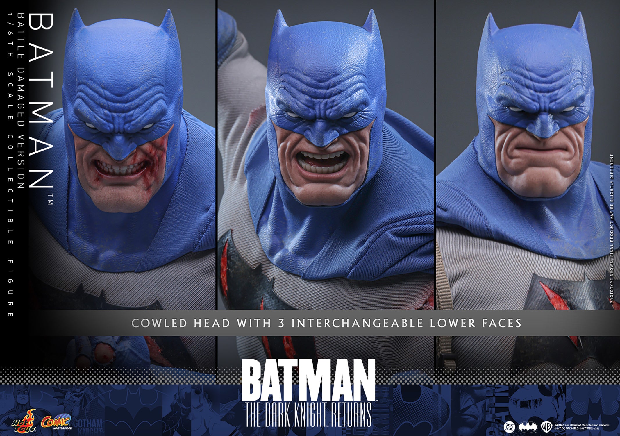 Batman DKR (Battle Damage Ver.) Sixth Scale Figure (PRE-ORDER)