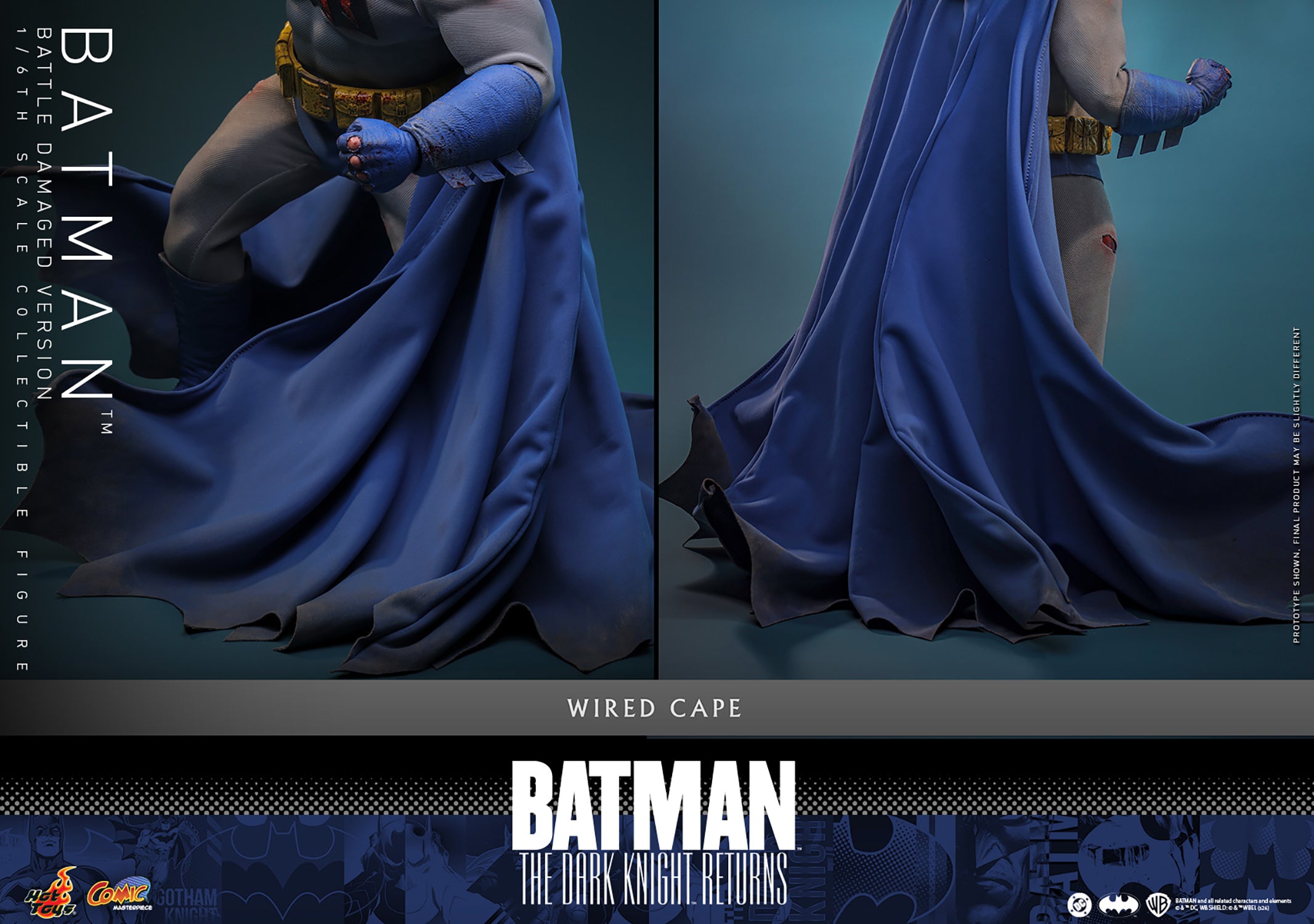 Batman DKR (Battle Damage Ver.) Sixth Scale Figure (PRE-ORDER)
