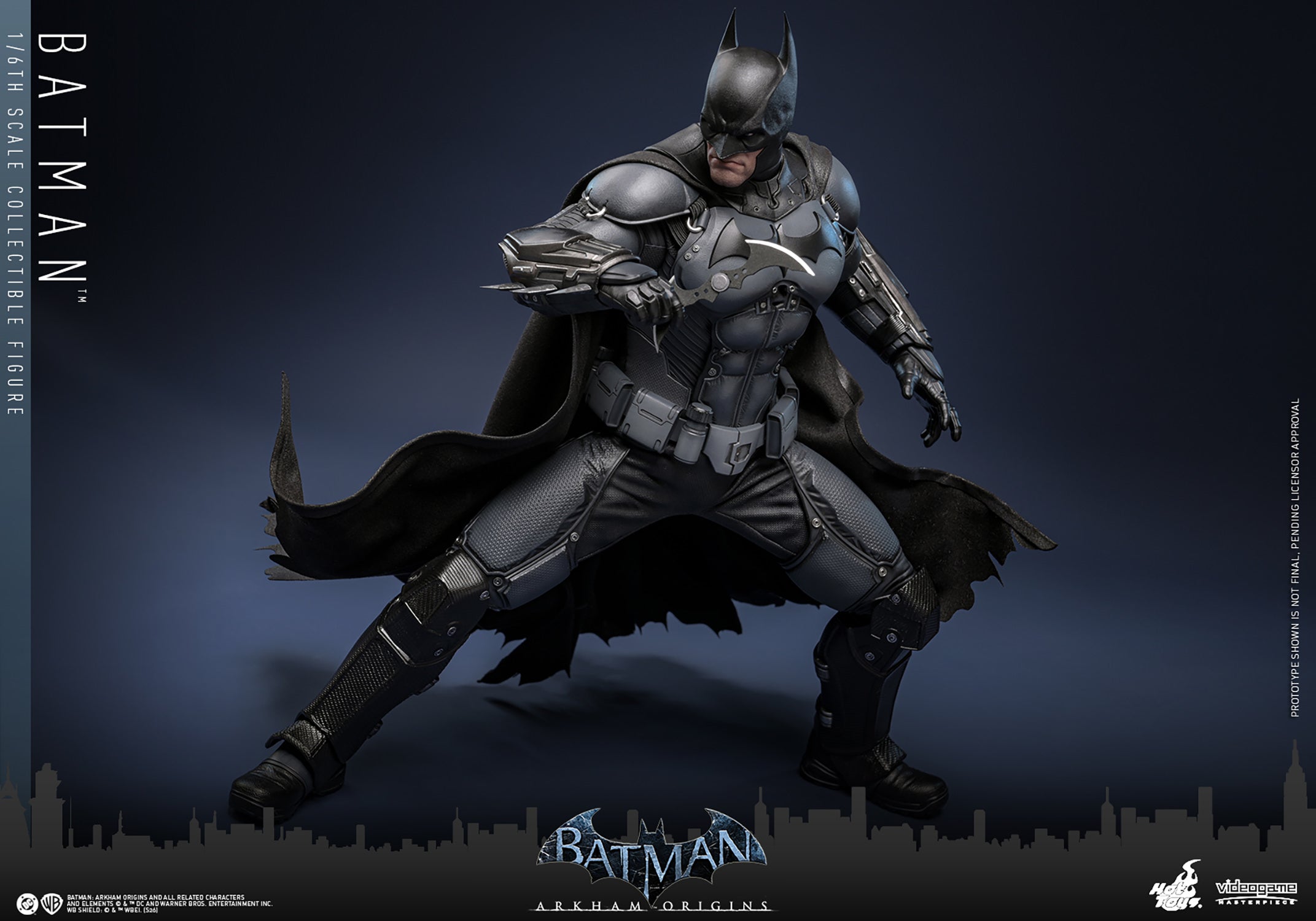 Batman (Arkham Origins) Sixth Scale Figure (PRE-ORDER)