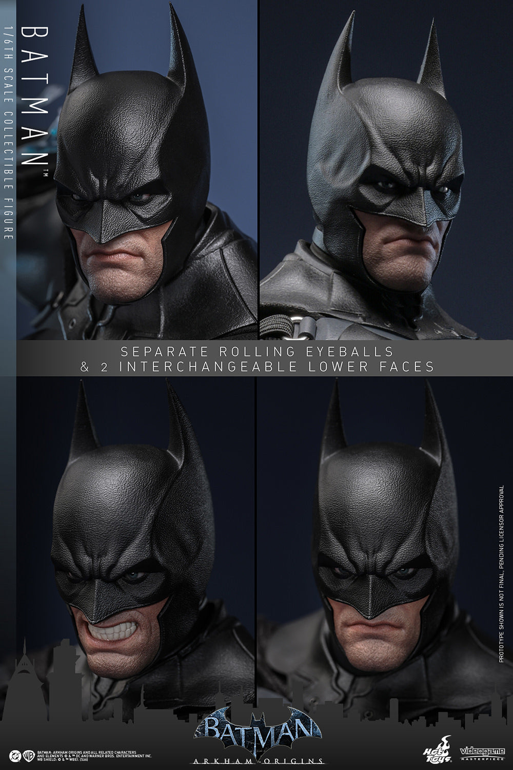 Batman (Arkham Origins) Sixth Scale Figure (PRE-ORDER)