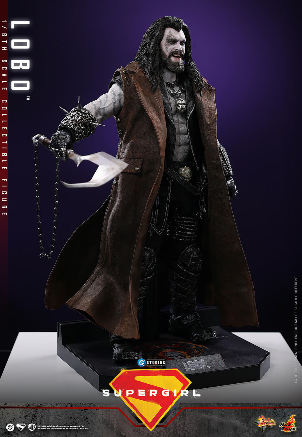 Supergirl: Lobo Sixth Scale Figure (PRE-ORDER)