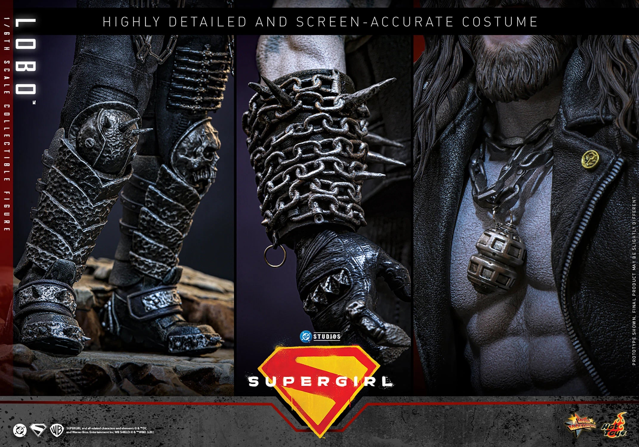 Supergirl: Lobo Sixth Scale Figure (PRE-ORDER)
