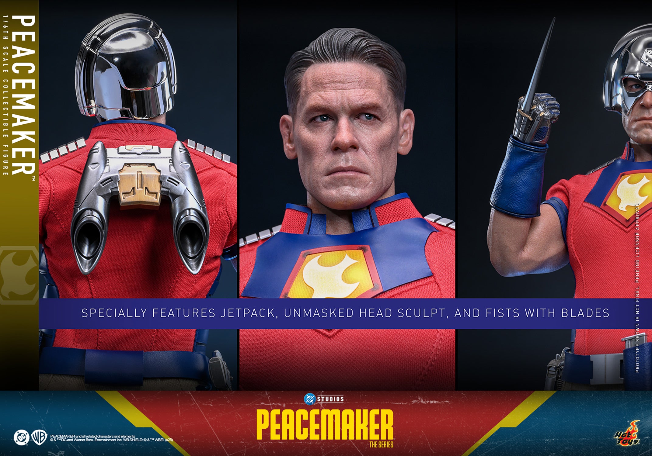 Peacemaker Sixth Scale Figure (PRE-ORDER)