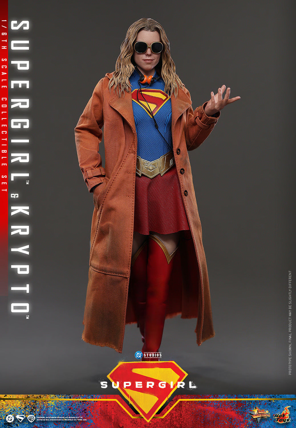 Supergirl: Supergirl & Krypto Sixth Scale Figure Set (PRE-ORDER)