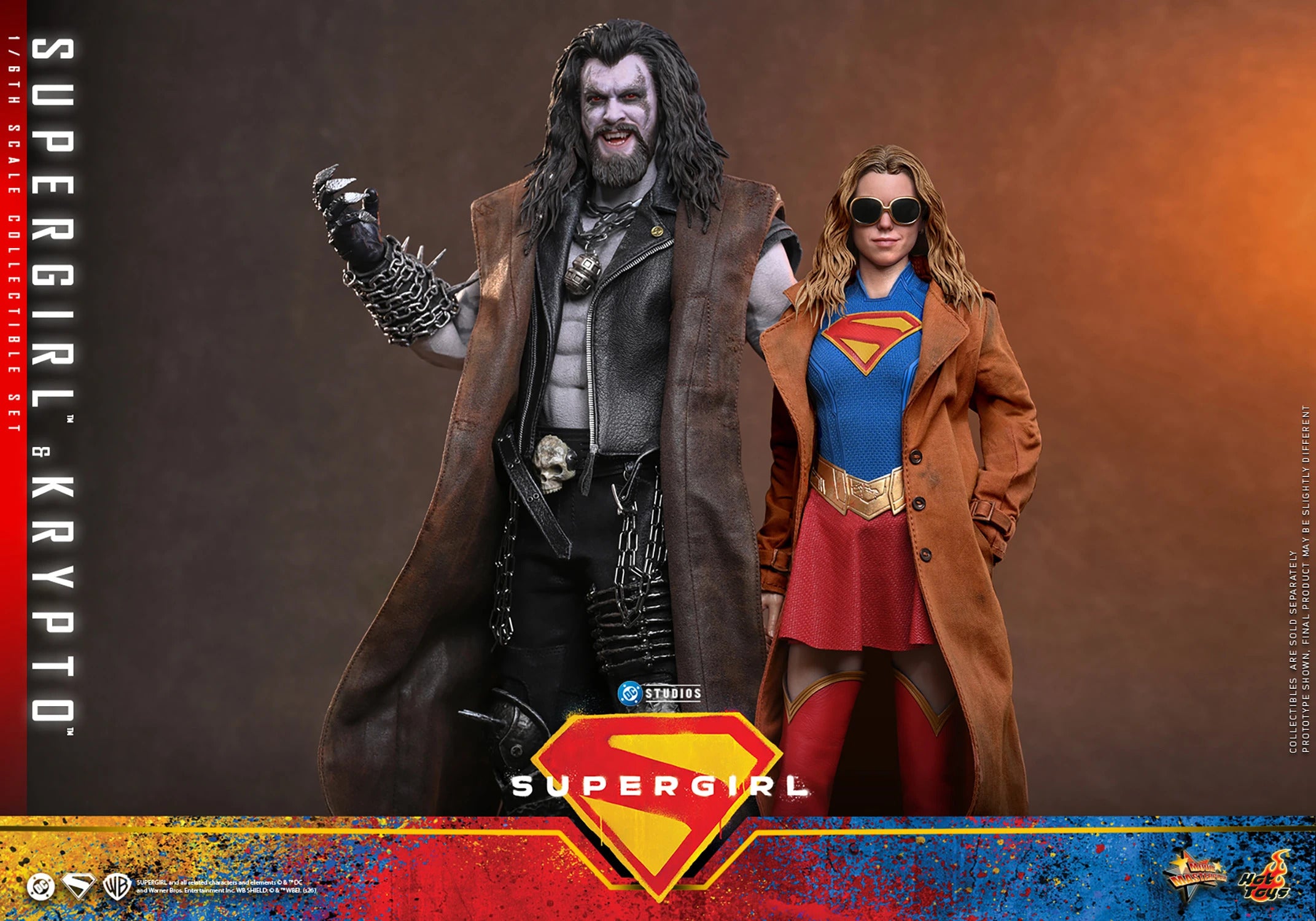 Supergirl: Supergirl & Krypto Sixth Scale Figure Set (PRE-ORDER)