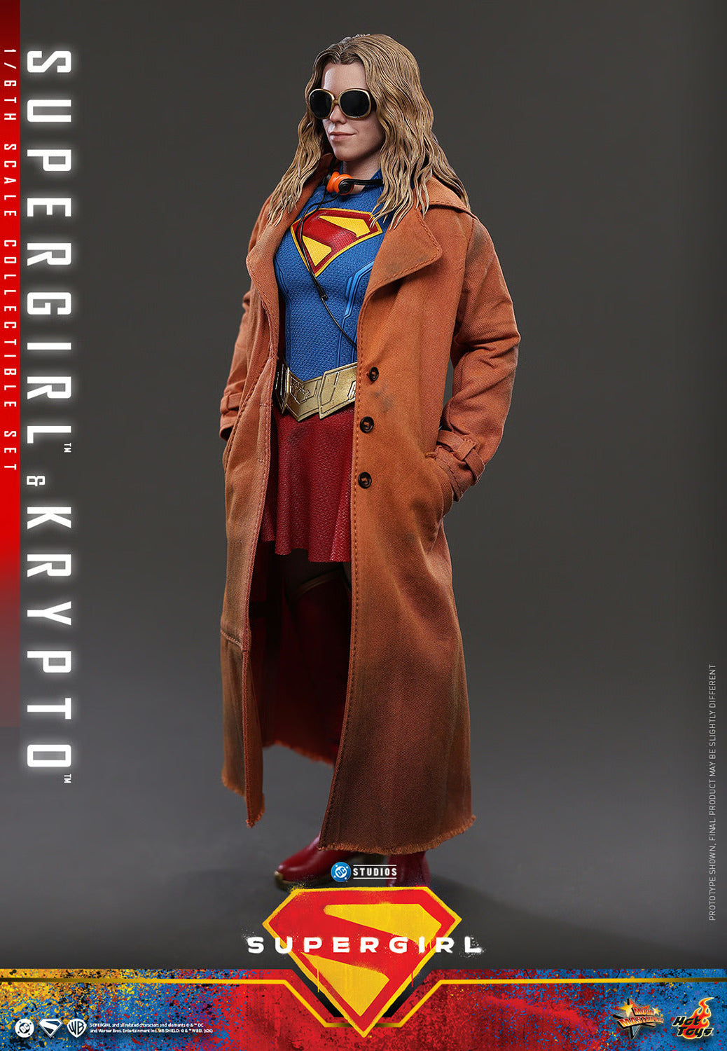 Supergirl: Supergirl & Krypto Sixth Scale Figure Set (PRE-ORDER)