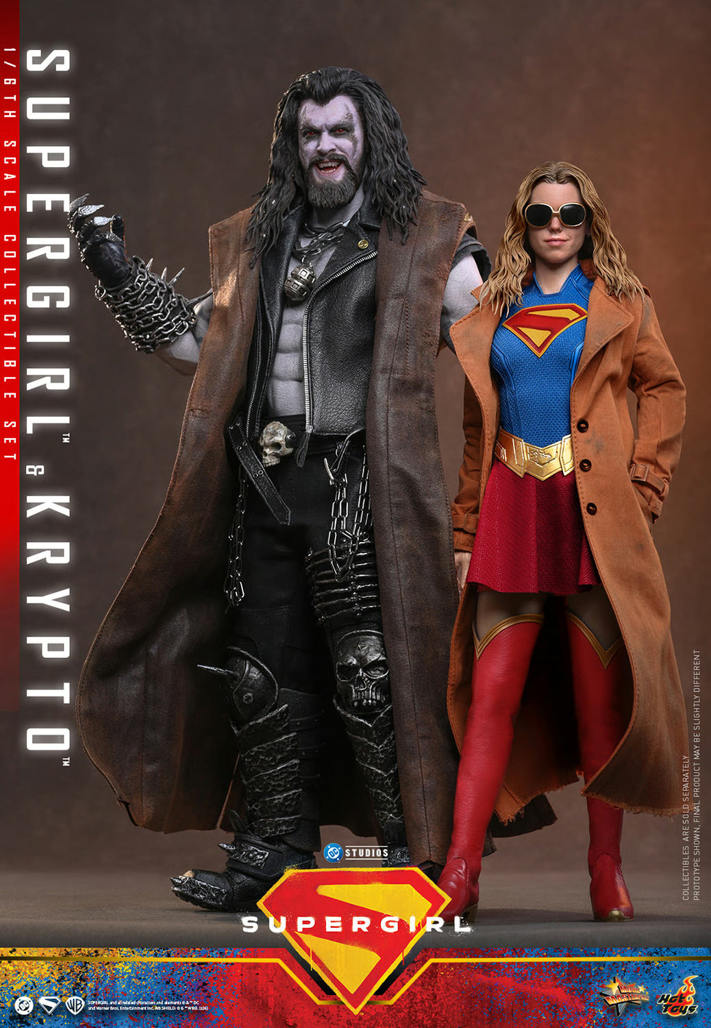 Supergirl: Supergirl & Krypto Sixth Scale Figure Set (PRE-ORDER)