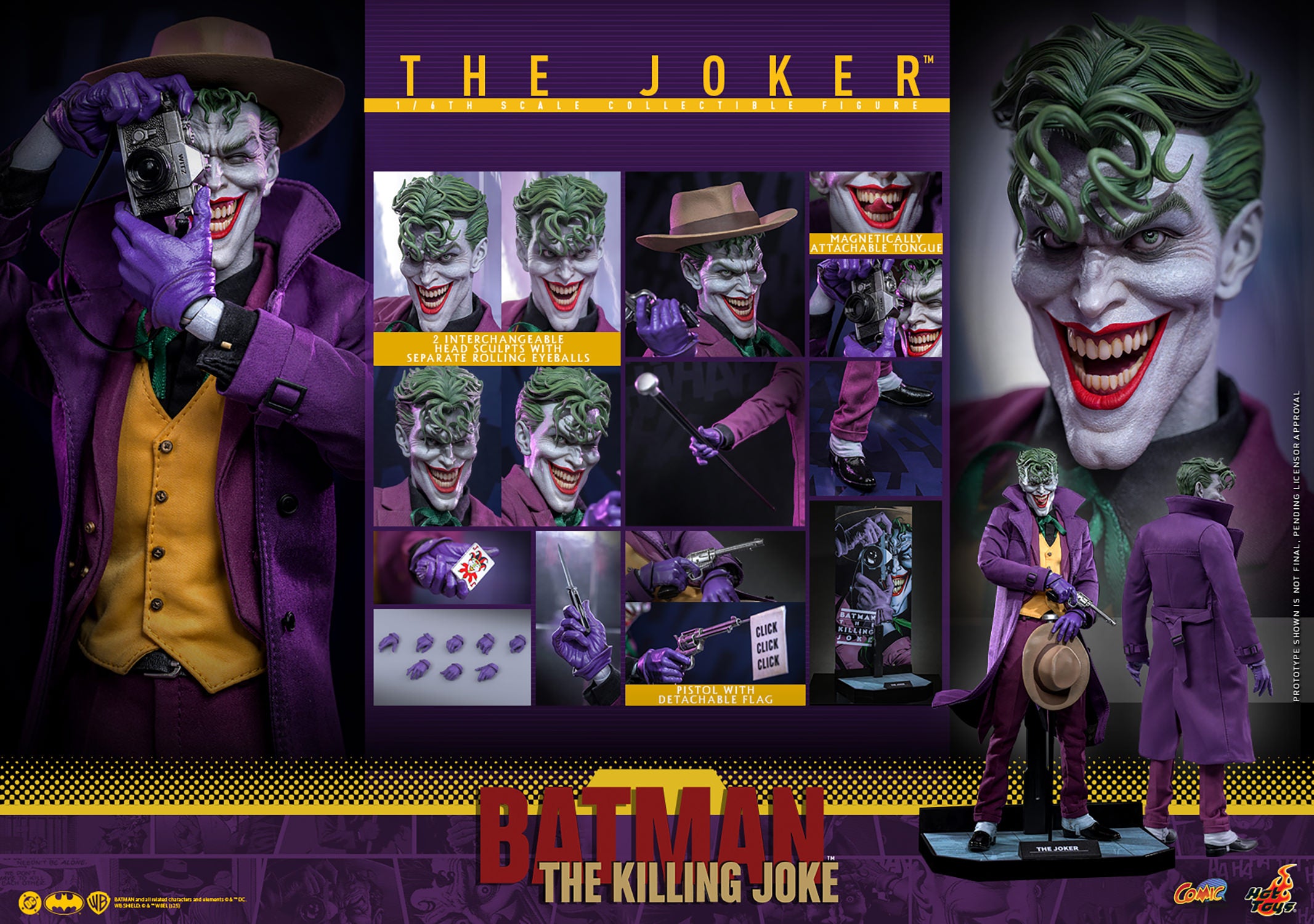 The Joker (The Killing Joke) Sixth Scale Figure (PRE-ORDER)