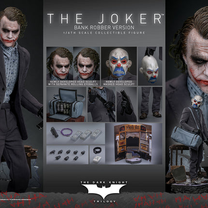 The Dark Knight: The Joker (Bank Robber Ver.) Sixth Scale Figure (PRE-ORDER)
