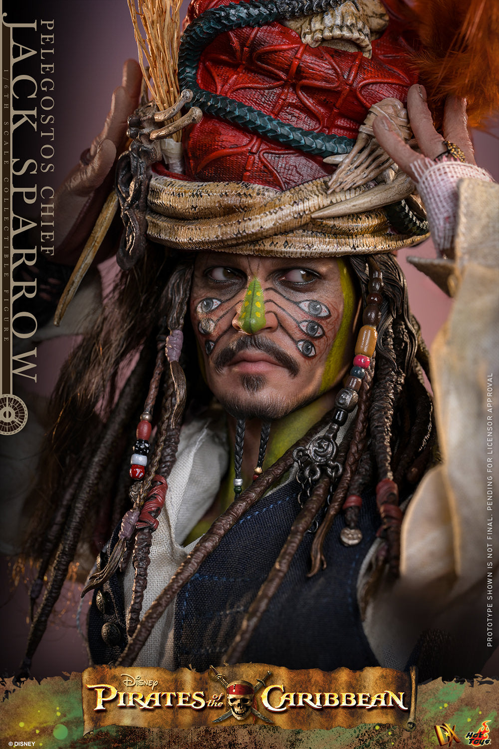 Pelegostos Chief Jack Sparrow Sixth Scale Figure (PRE-ORDER)