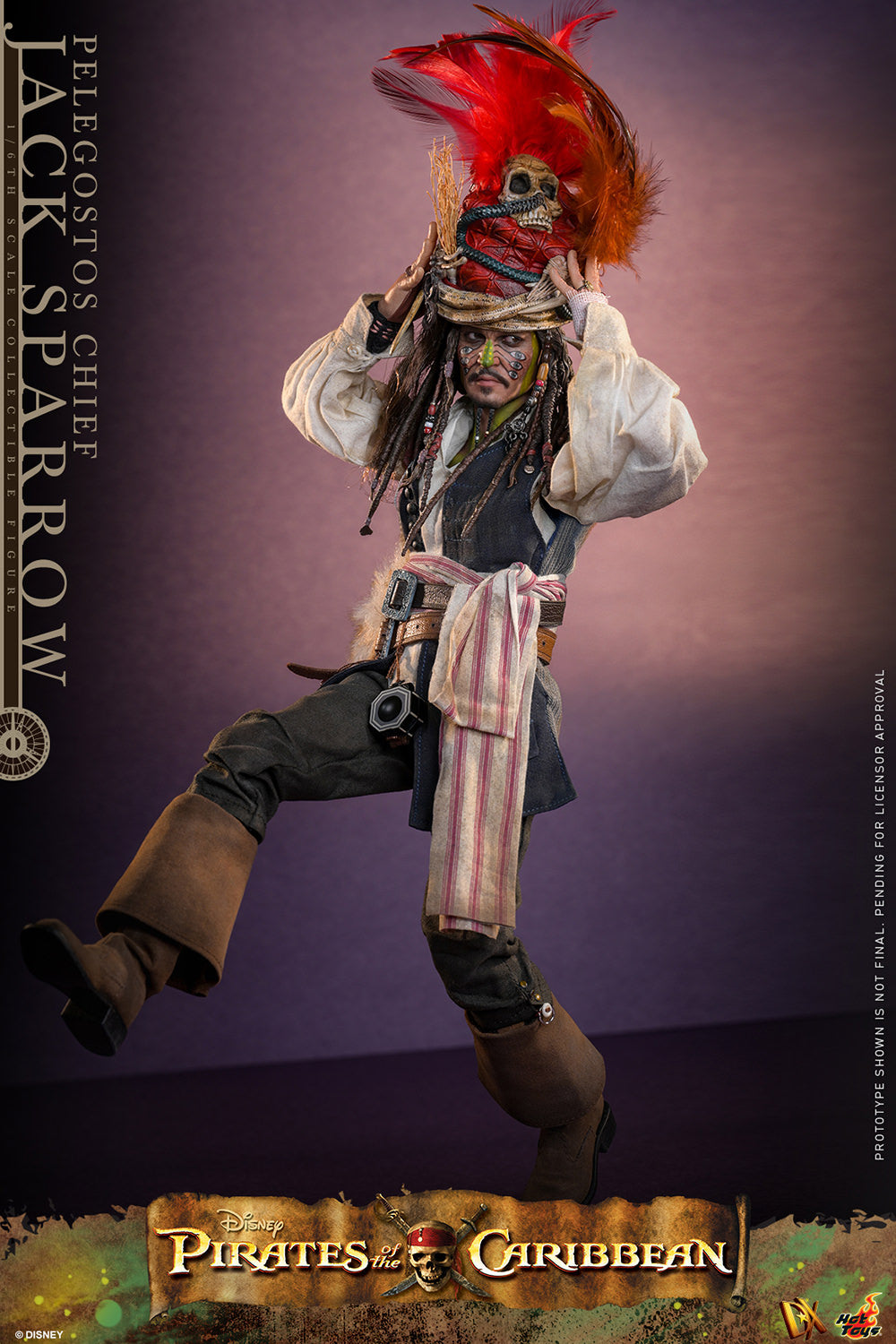 Pelegostos Chief Jack Sparrow Sixth Scale Figure (PRE-ORDER)