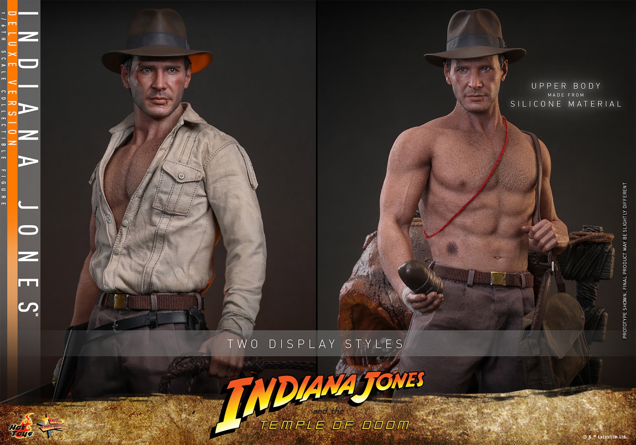 Indiana Jones (Deluxe Version) Sixth Scale Figure