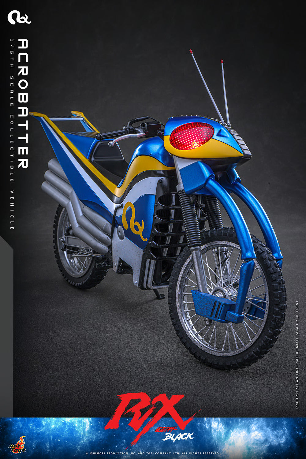 Kamen Rider Black RX, Acrobatter (Masked Rider) Sixth Scale Figure Accesory (PRE-ORDER)