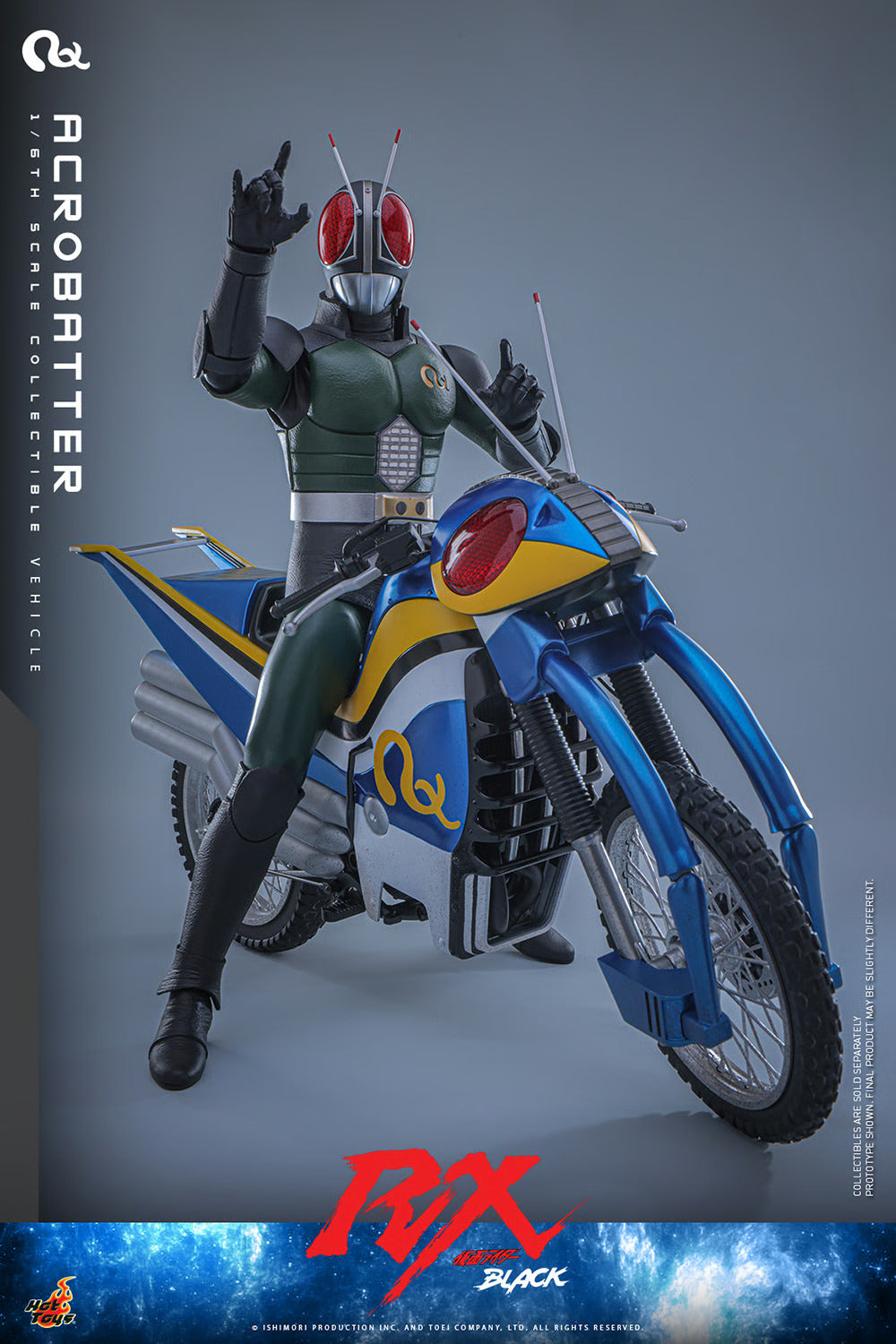 Kamen Rider Black RX, Acrobatter (Masked Rider) Sixth Scale Figure Accesory (PRE-ORDER)