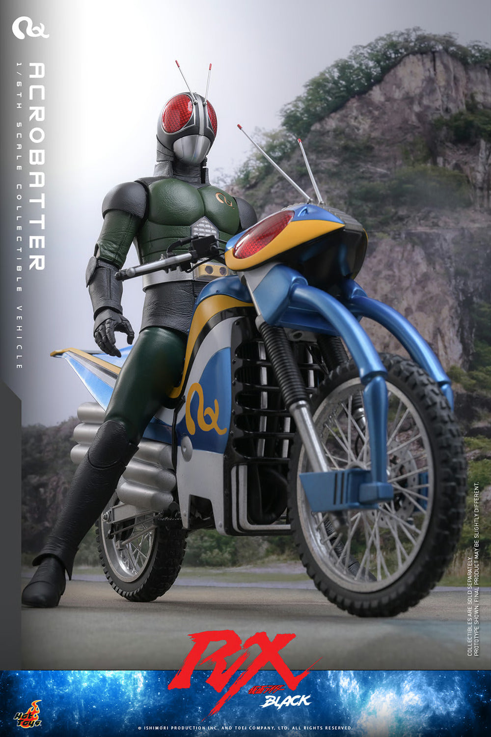 Kamen Rider Black RX, Acrobatter (Masked Rider) Sixth Scale Figure Accesory (PRE-ORDER)