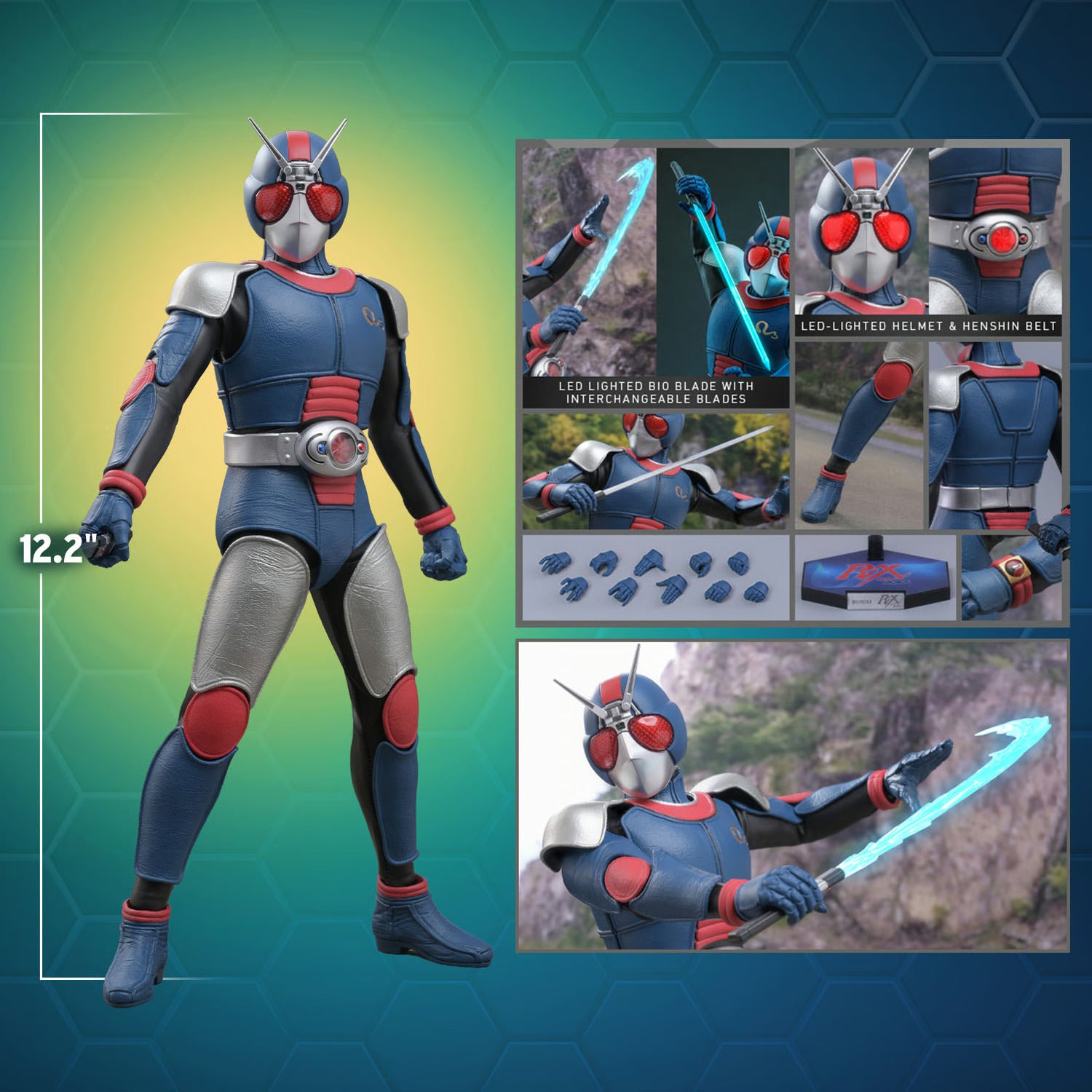 Bio Rider (Masked Rider Super Blue) Sixth Scale Figure (PRE-ORDER)