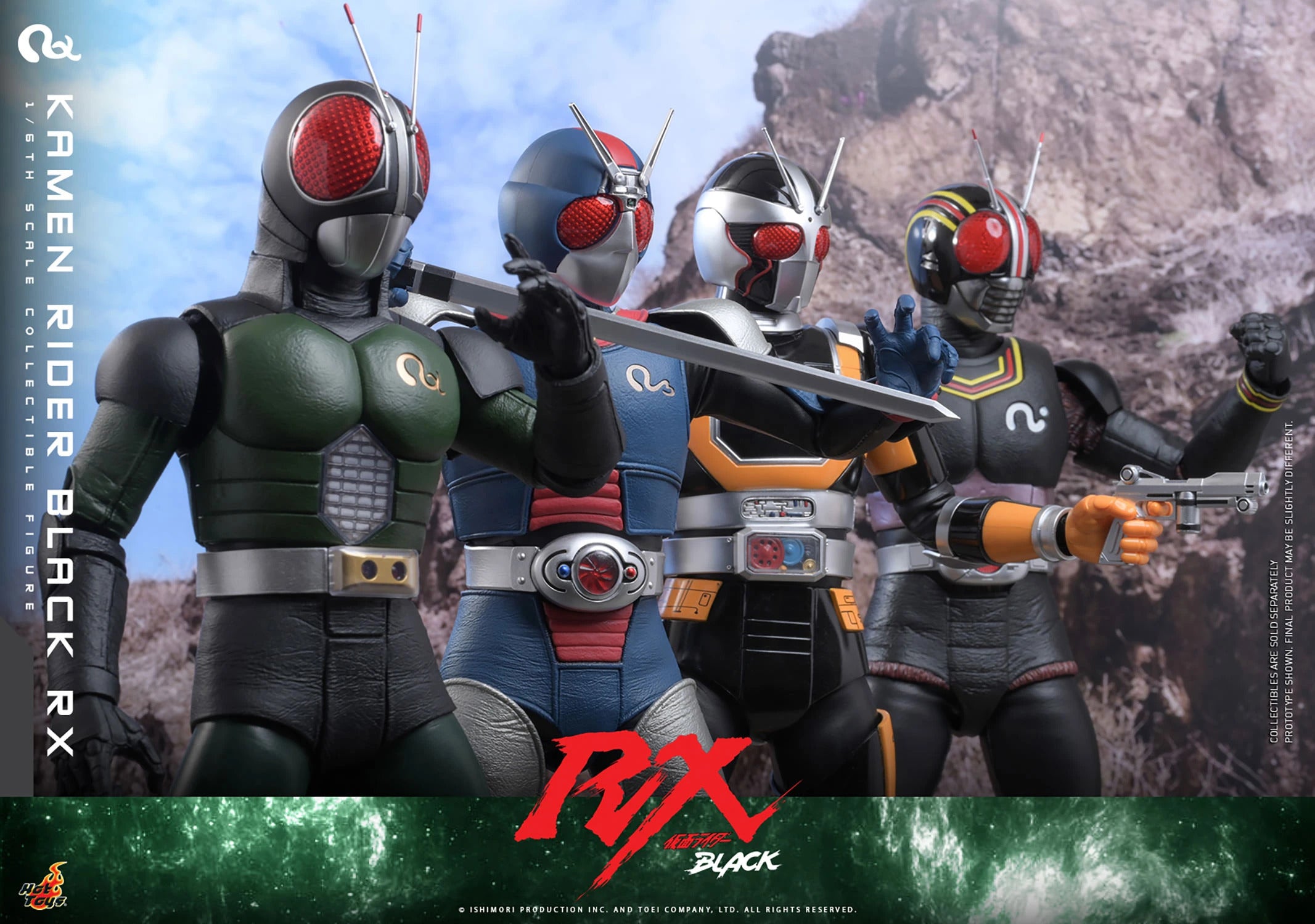 Kamen Rider Black RX (Masked Rider) Sixth Scale Figure (PRE-ORDER)