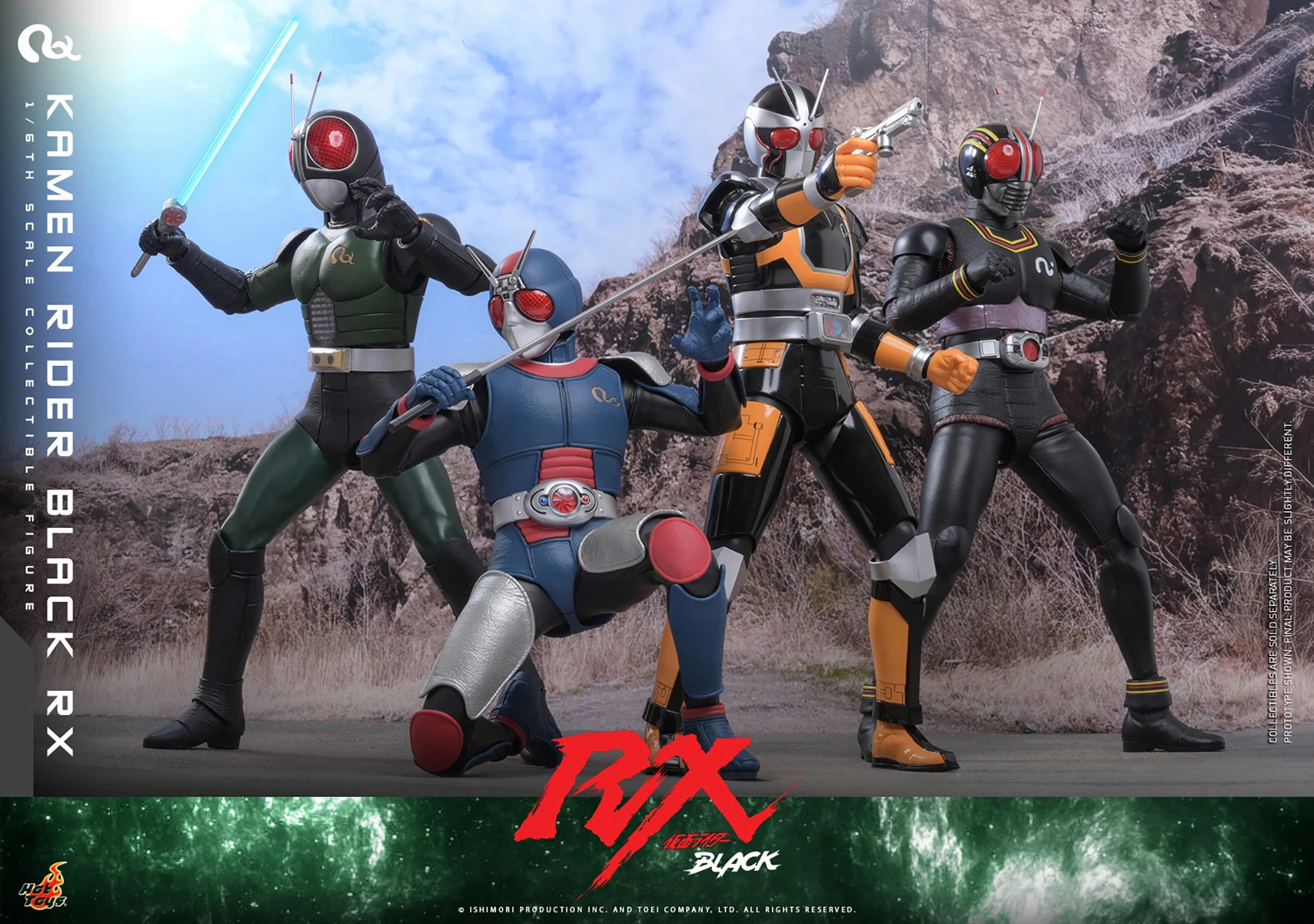 Kamen Rider Black RX (Masked Rider) Sixth Scale Figure (PRE-ORDER)