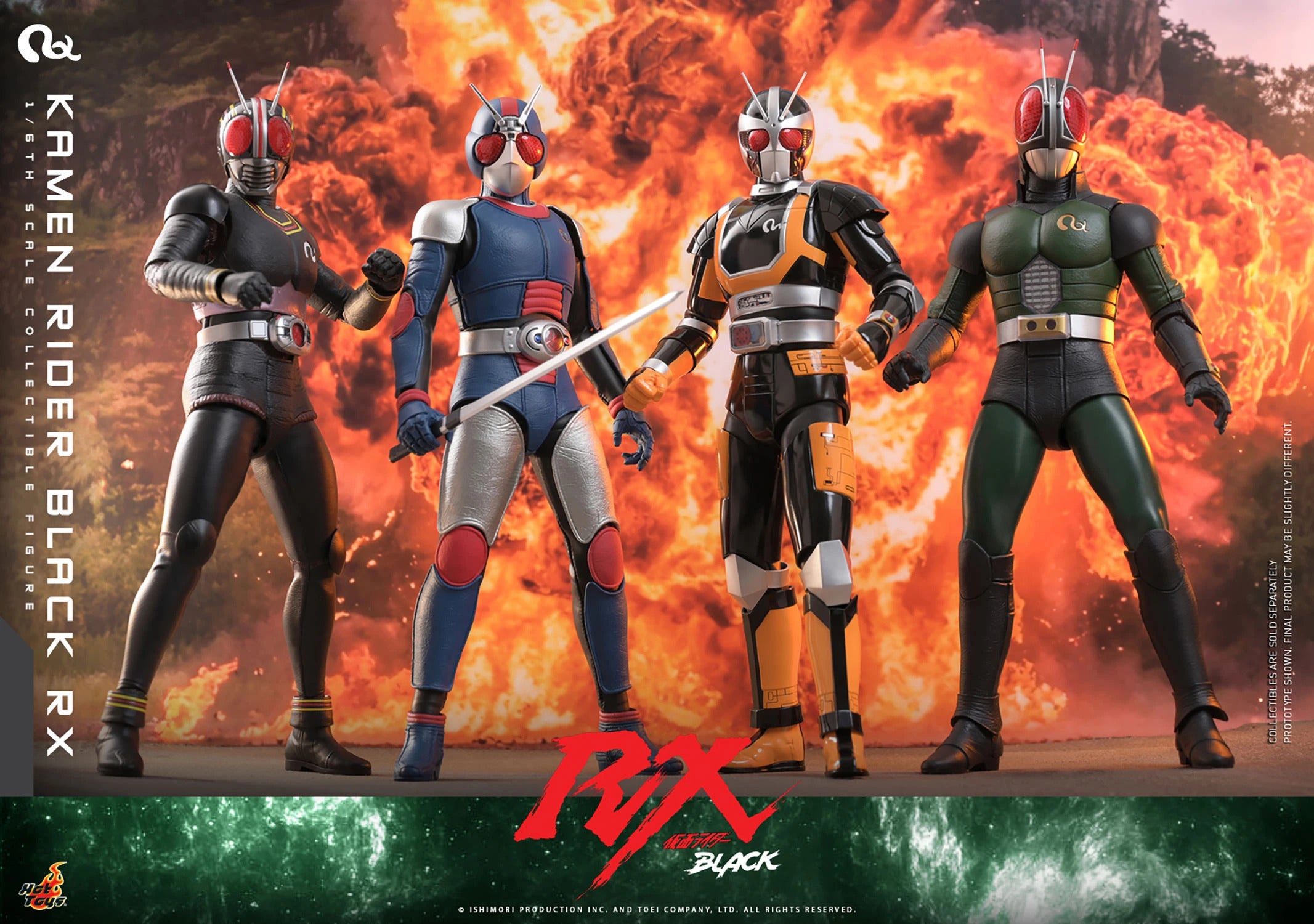 Kamen Rider Black RX (Masked Rider) Sixth Scale Figure (PRE-ORDER)