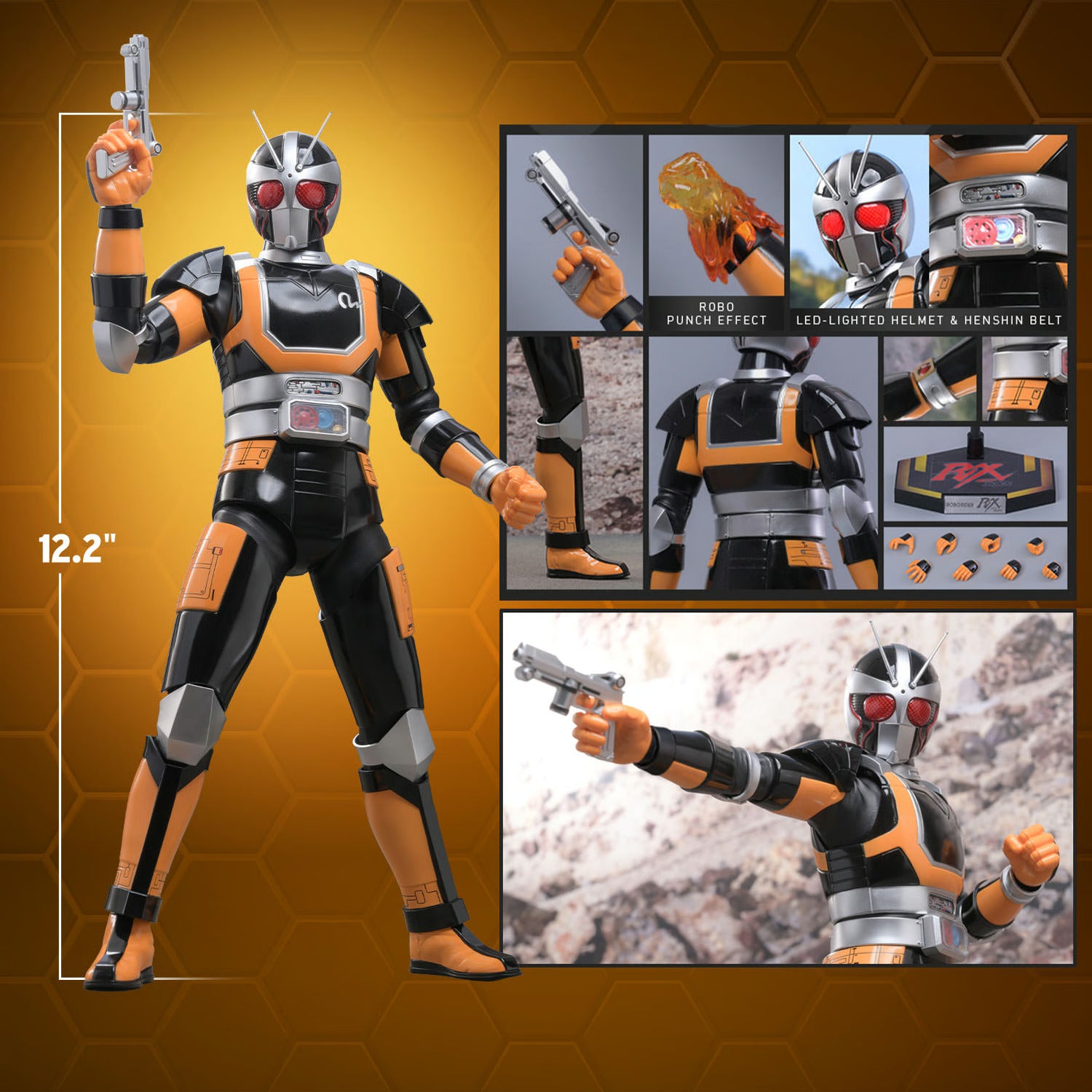 Robo Rider (Masked Rider Super Gold) Sixth Scale Figure (PRE-ORDER)