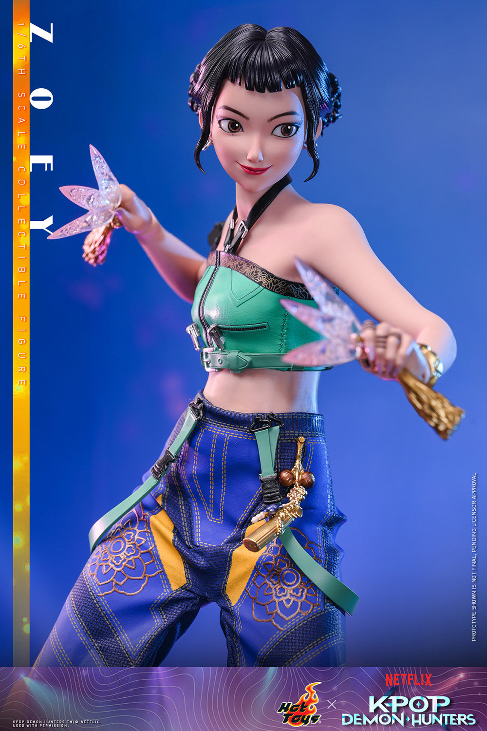 KPOP Demon Hunters: Zoey Sixth Scale Figure (PRE-ORDER)
