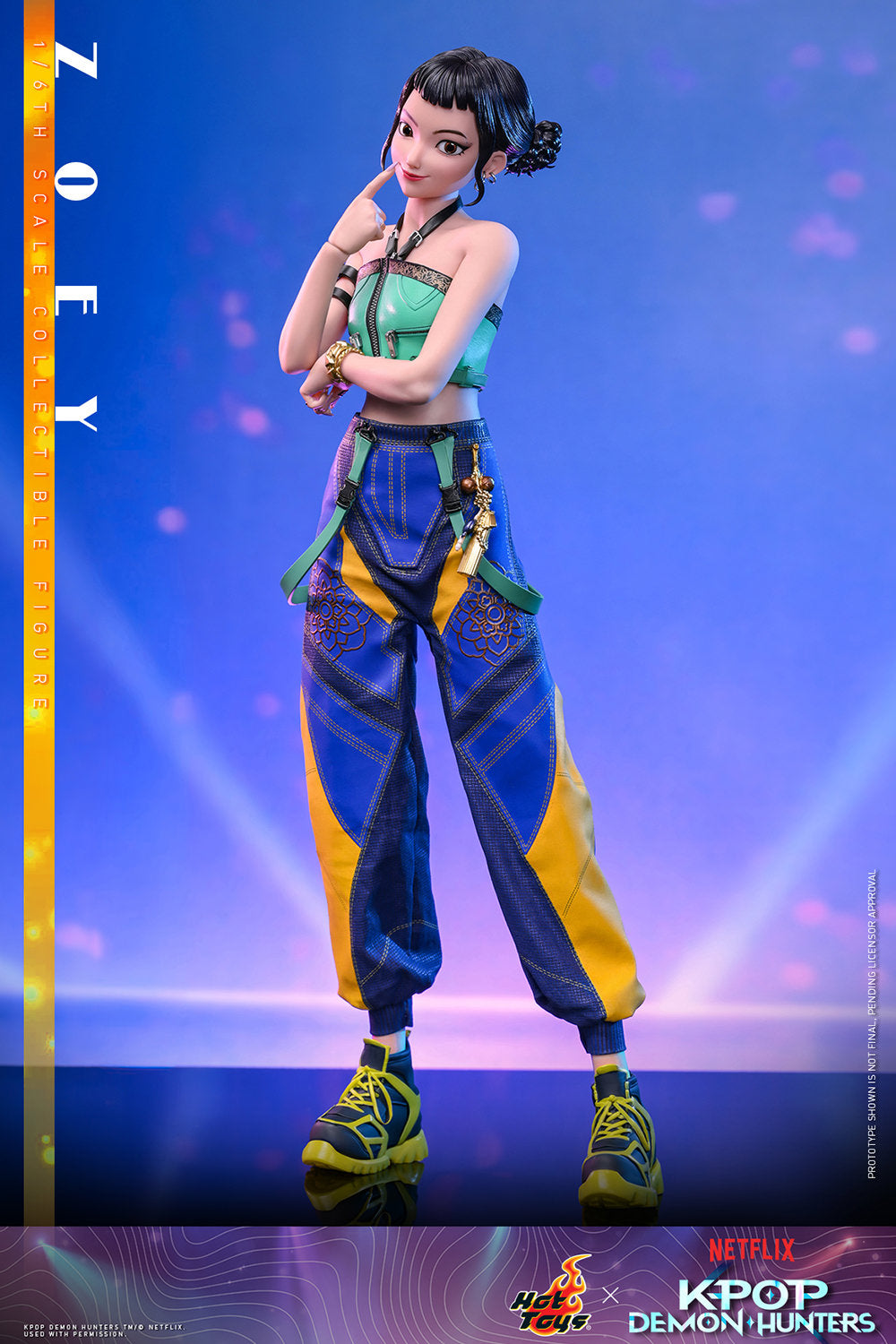 KPOP Demon Hunters: Zoey Sixth Scale Figure (PRE-ORDER)