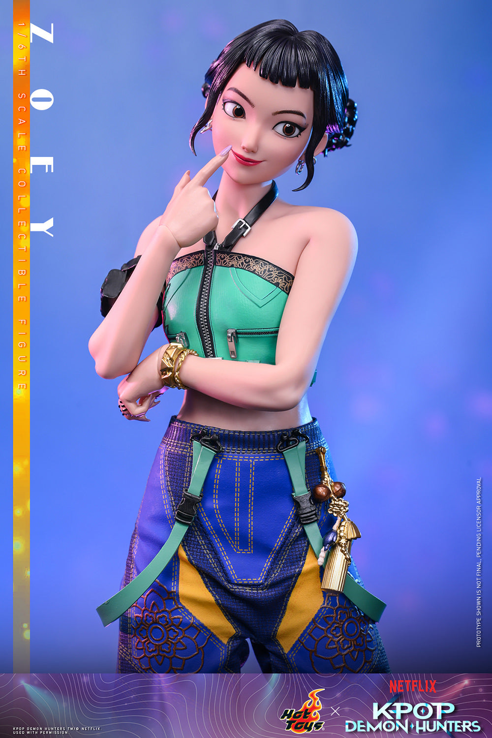 KPOP Demon Hunters: Zoey Sixth Scale Figure (PRE-ORDER)