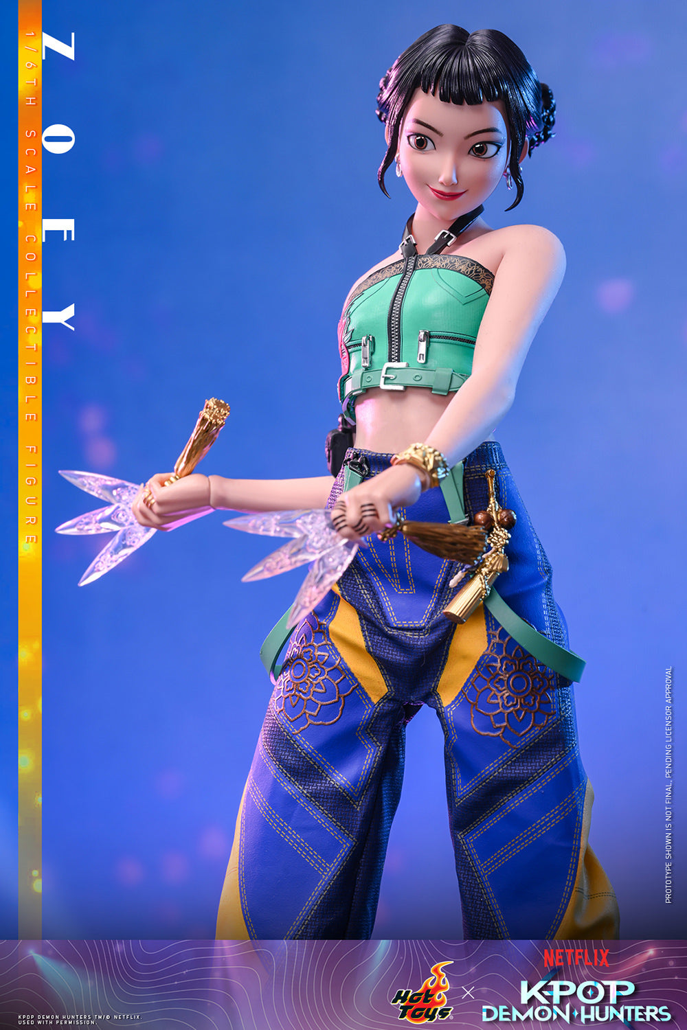 KPOP Demon Hunters: Zoey Sixth Scale Figure (PRE-ORDER)